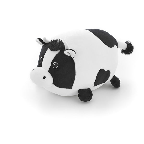 Cozytime Cozy Cuddler Friesian Cow on white