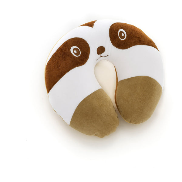 Cozytime Microbead Cushion Sloth on white
