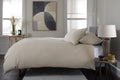 Mottle Textured Duvet Set in Natural, side