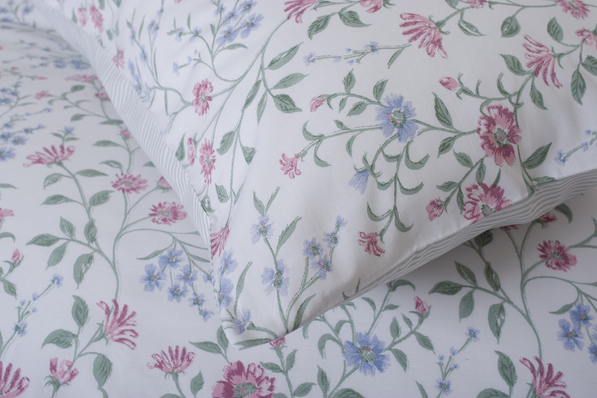 Emily Floral Duvet Set, close up