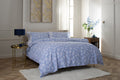 Monique Floral Duvet Set in Blue, main side