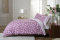 Monique Floral Duvet Set in Pink, side