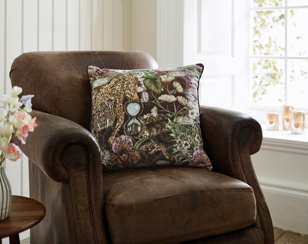 Out of Time cushion by Kirsty Norris — House of Norris