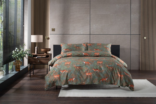Studio 1846 Fox & Deer duvet set