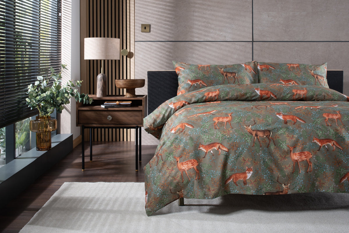 Studio 1846 Fox & Deer duvet set