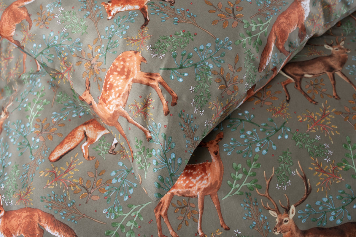 Studio 1846 Fox & Deer duvet set