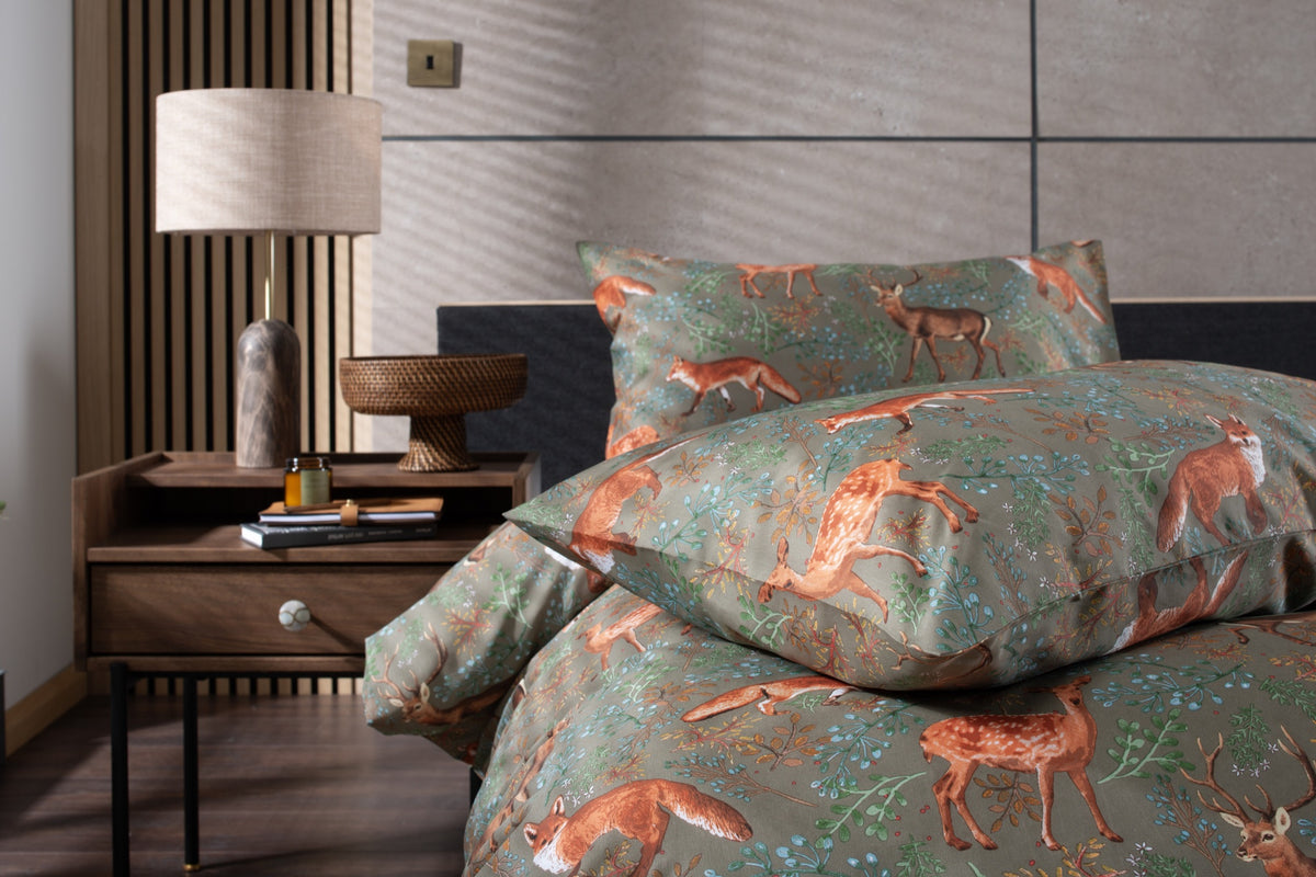 Studio 1846 Fox & Deer duvet set