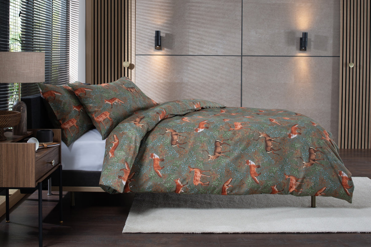 Studio 1846 Fox & Deer duvet set