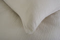 St Quentin cotton gauze — texture close up