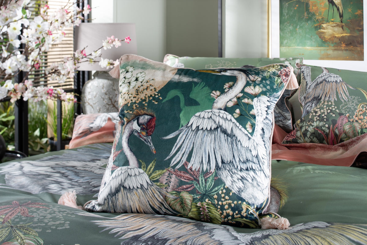Spirit of Kyoto duvet set by Kirsty Norris — House of Norris
