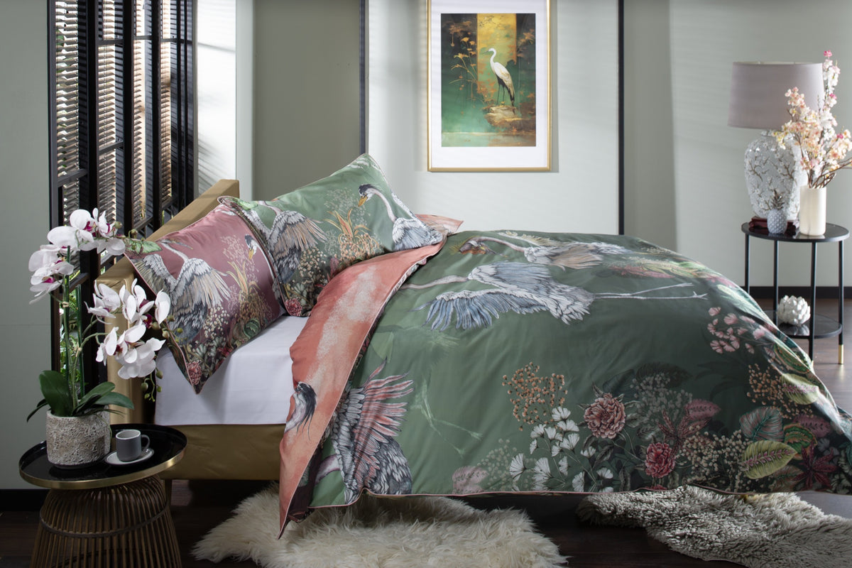 Spirit of Kyoto duvet set by Kirsty Norris — House of Norris