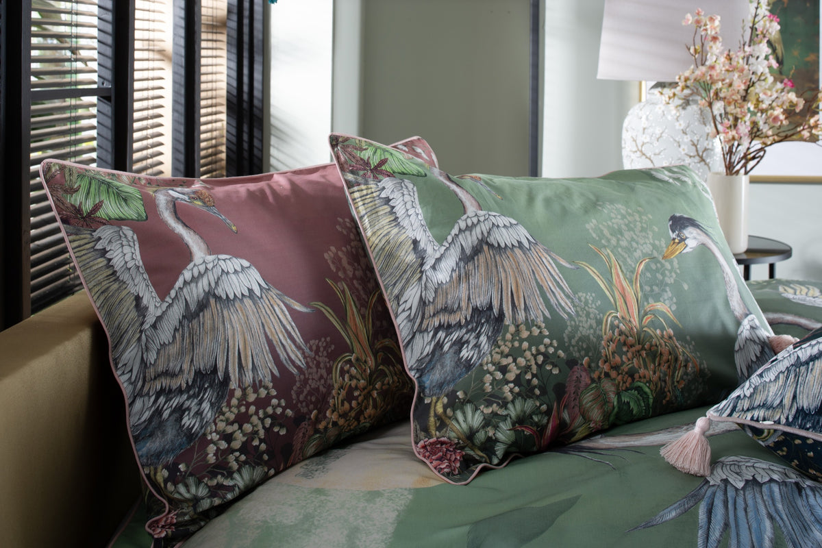 Spirit of Kyoto duvet set by Kirsty Norris — House of Norris