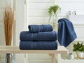 Studio Plush Soft Touch towels — Indigo