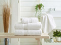 Studio Plush Soft Touch towels — White