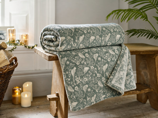 Woodland Bird Throw | The Lyndon Company