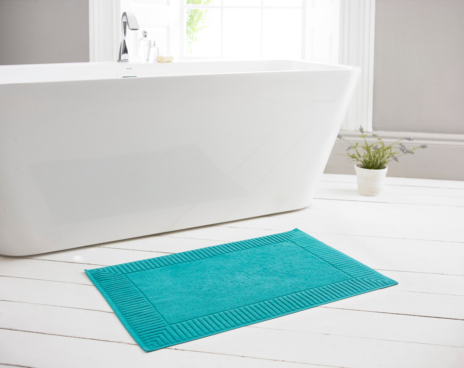 Teal deals bath mat