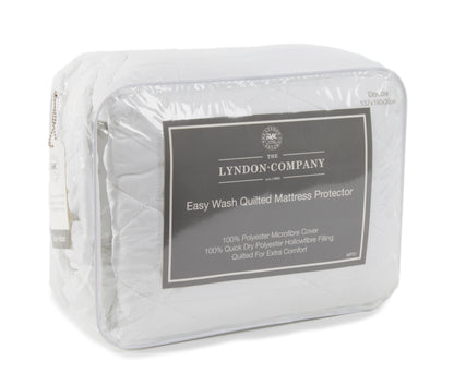 Easy Wash Quilted Mattress Protector