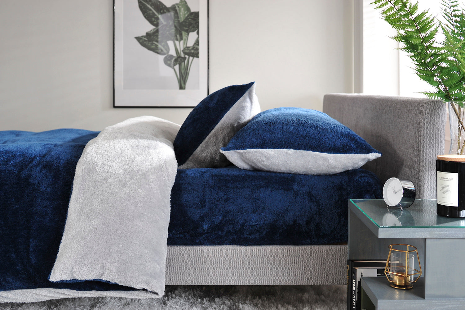TLC Teddington Furry Fleece Duvet Sets - Deyongs