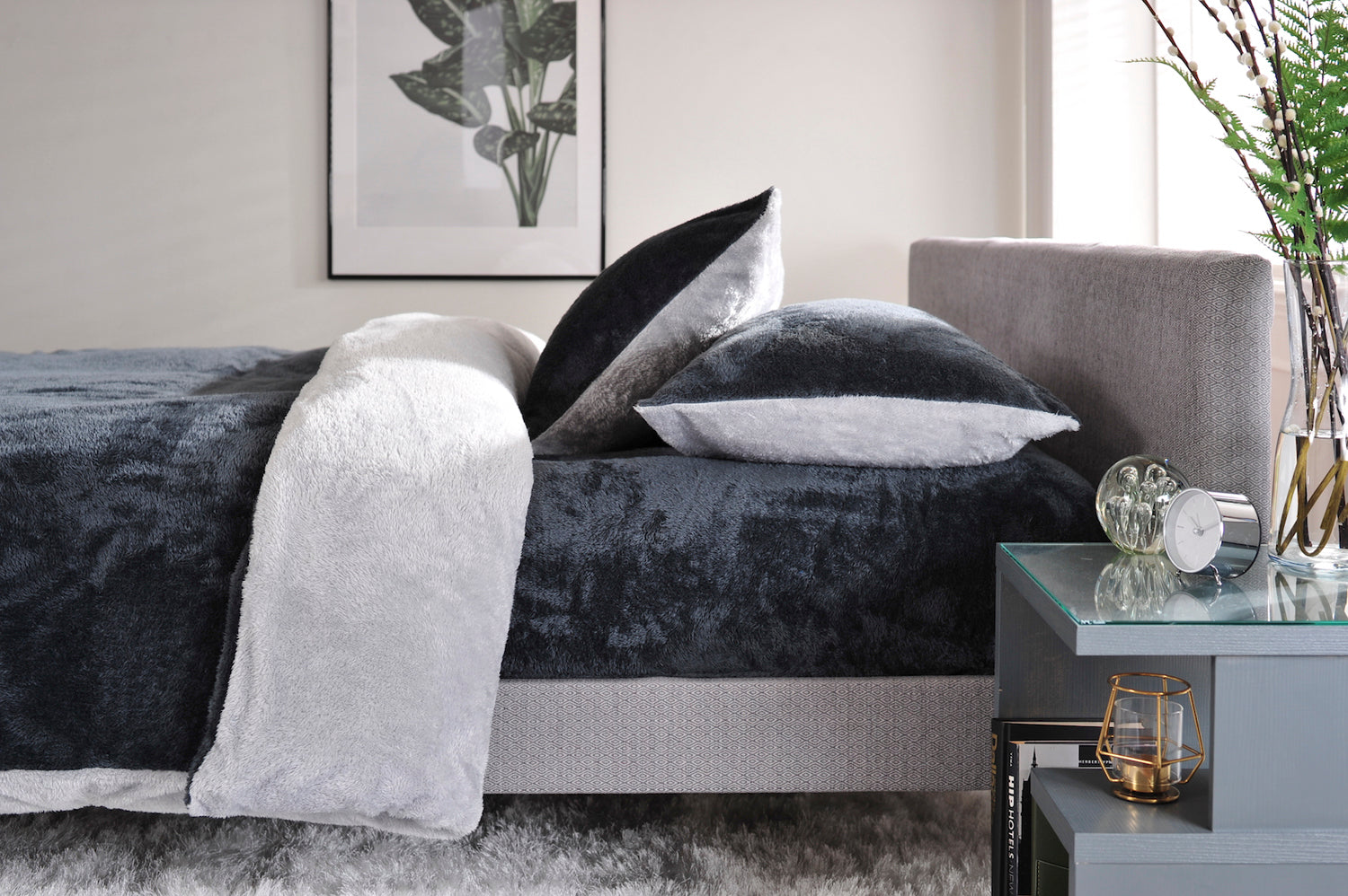 TLC Teddington Furry Fleece Duvet Sets - Deyongs