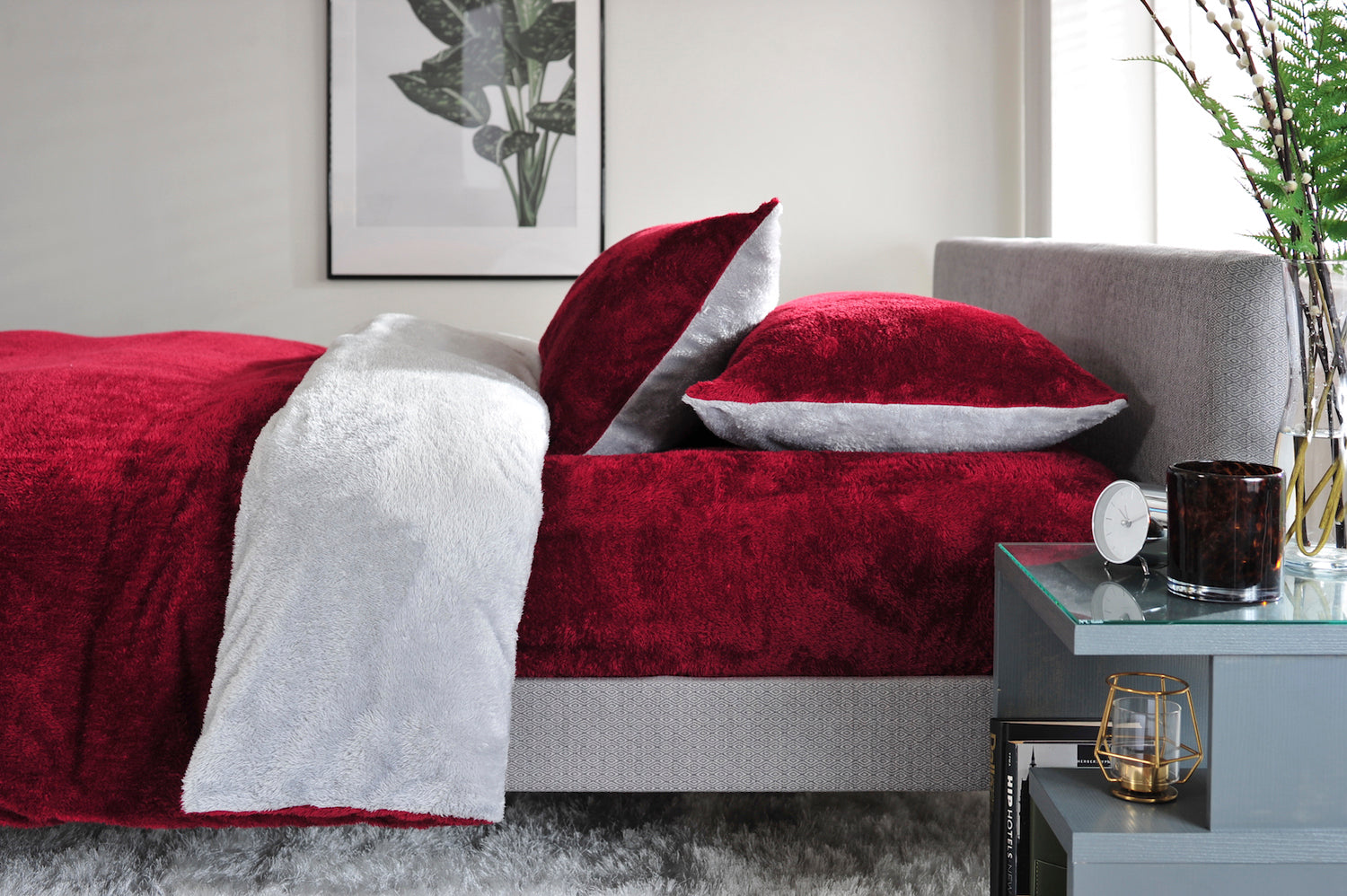 TLC Teddington Furry Fleece Duvet Sets - Deyongs