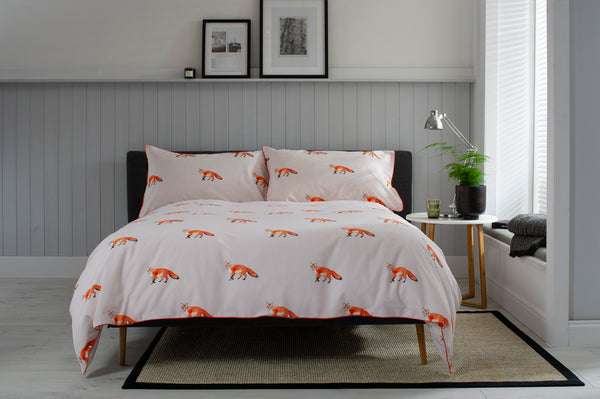 Foxx Printed Cotton Duvet Set - Deyongs