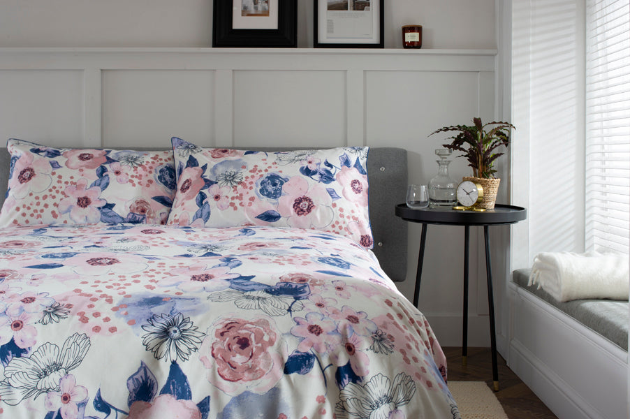 TLC Mary Rose Printed Cotton Duvet Bedlinen - Deyongs