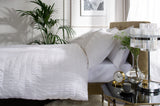 TLC Stamford Seersucker Easycare Duvet Bedlinen - Deyongs