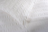 TLC Stamford Seersucker Easycare Duvet Bedlinen - Deyongs