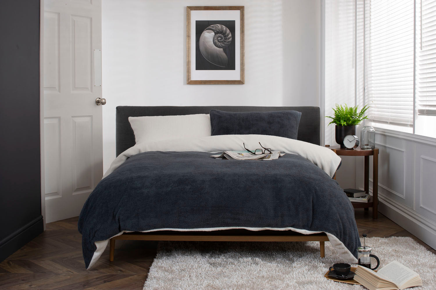 TLC Teddington Furry Fleece Duvet Sets - Deyongs